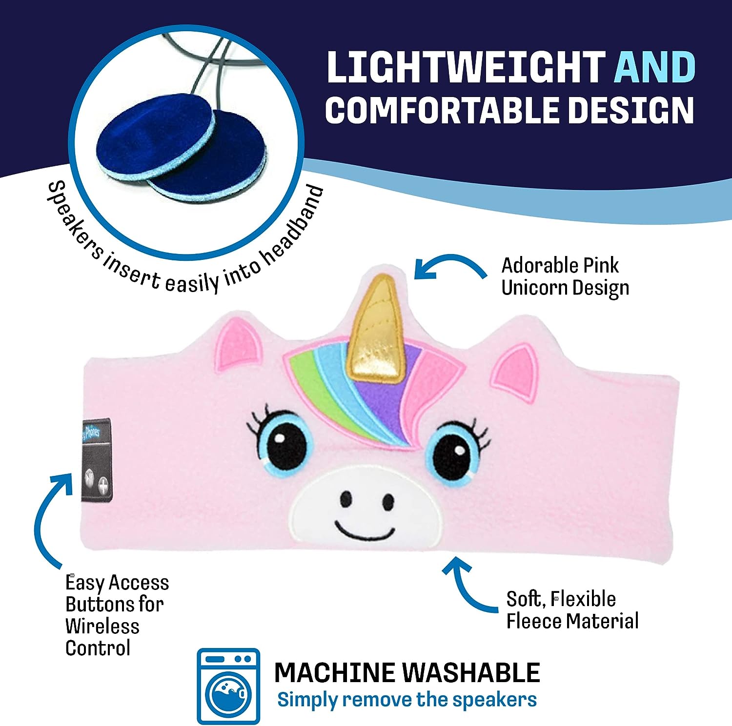 CozyPhones 3.0 Toddler & Kids Headband Headphones